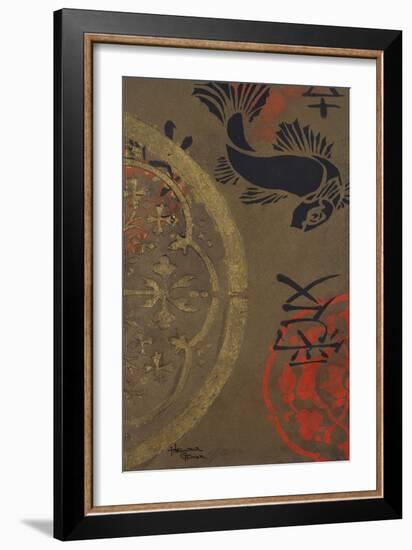 Koi Shield II-Hakimipour-ritter-Framed Art Print