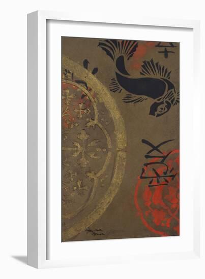 Koi Shield II-Hakimipour-ritter-Framed Art Print