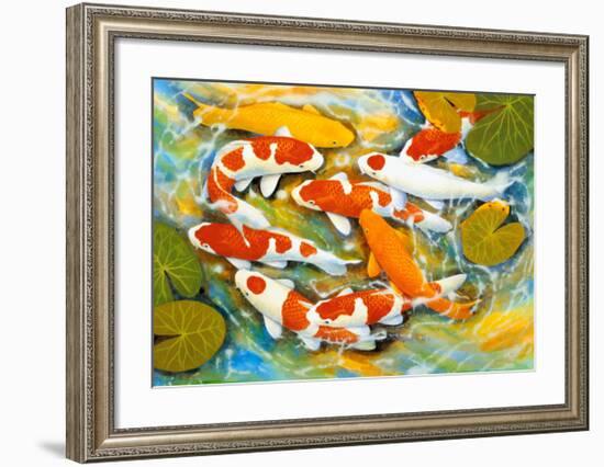 Koi-B^ Lee-Framed Art Print