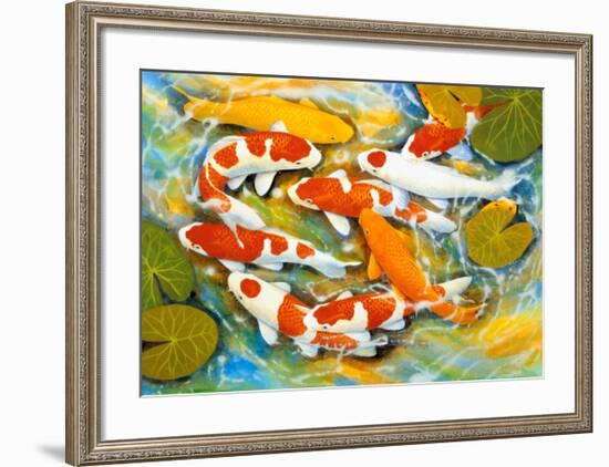 Koi-B^ Lee-Framed Art Print