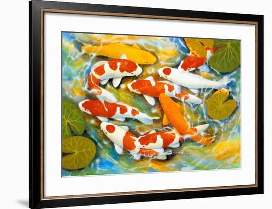 Koi-B^ Lee-Framed Art Print