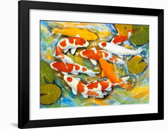 Koi-B^ Lee-Framed Art Print