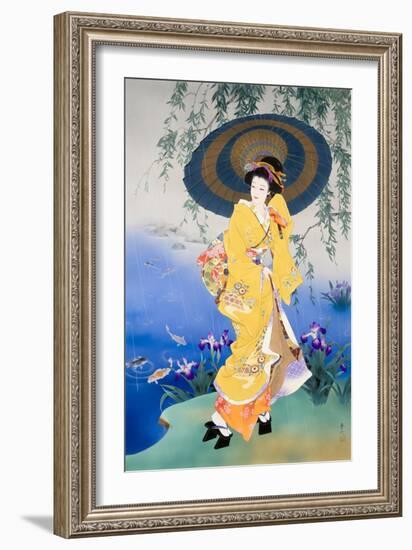 Koi-Haruyo Morita-Framed Art Print