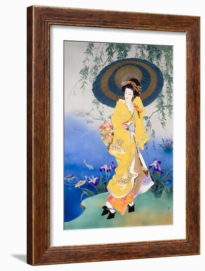 Koi-Haruyo Morita-Framed Art Print