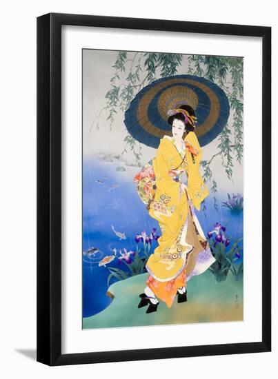 Koi-Haruyo Morita-Framed Art Print