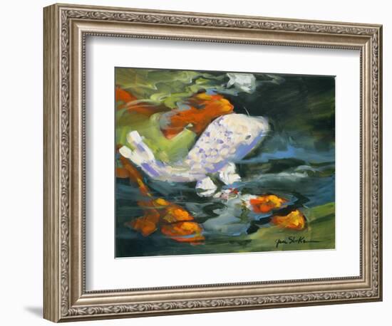 Koi-Jane Slivka-Framed Art Print