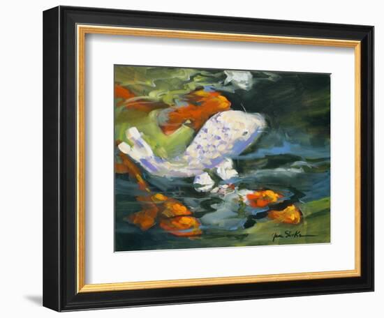 Koi-Jane Slivka-Framed Art Print