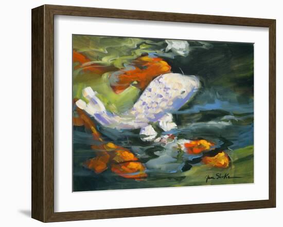 Koi-Jane Slivka-Framed Art Print