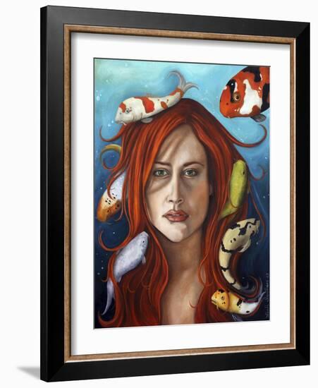 Koi-Leah Saulnier-Framed Giclee Print