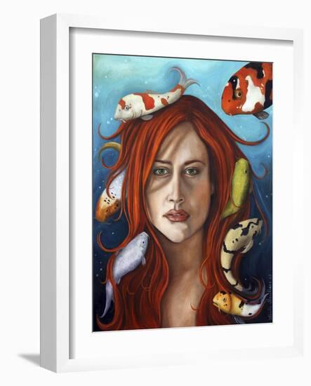 Koi-Leah Saulnier-Framed Giclee Print