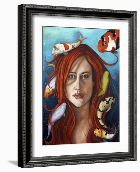 Koi-Leah Saulnier-Framed Giclee Print