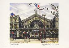 La Gare De L'Est-Kojiro Akagi-Framed Limited Edition