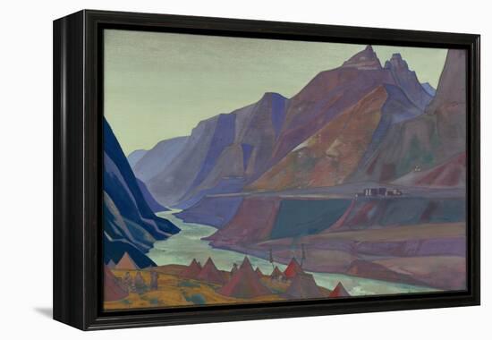 Koksar Camp, 1932 (Tempera on Canvas)-Nicholas Roerich-Framed Premier Image Canvas