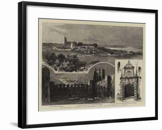 Koldinghuus, Denmark, the Ancestral Castle of the Princess of Wales-null-Framed Giclee Print