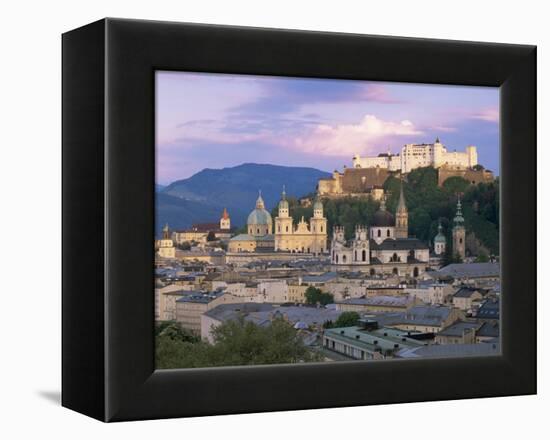 Kollegienkirche and Cathedral in Old Town, Salzburg, Austria-Gavin Hellier-Framed Premier Image Canvas