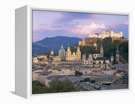 Kollegienkirche and Cathedral in Old Town, Salzburg, Austria-Gavin Hellier-Framed Premier Image Canvas