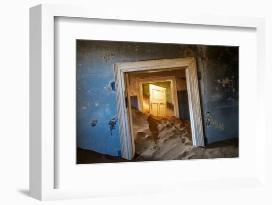 Kolmanskop Ghost Town in the Namib Desert Near Luderitz, Namibia-Rodrigo Nunes-Framed Photographic Print