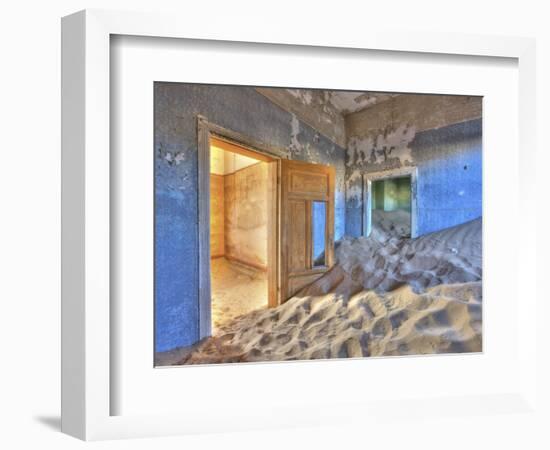 Kolmanskuppe Ghost Town, Luderitz, Namibia, Africa-Josh Anon-Framed Photographic Print