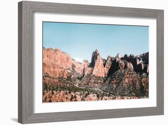 Kolob Canyons II Color-Laura Marshall-Framed Art Print