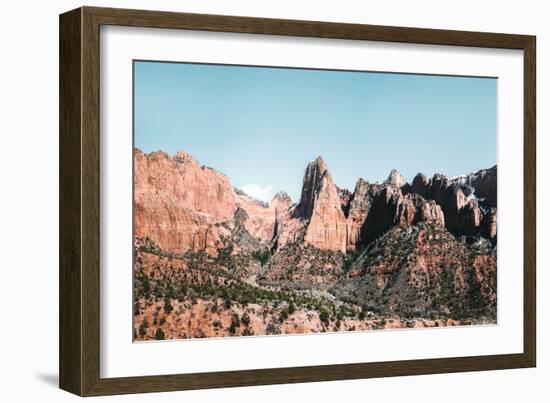 Kolob Canyons II Color-Laura Marshall-Framed Art Print