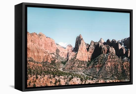 Kolob Canyons II Color-Laura Marshall-Framed Stretched Canvas