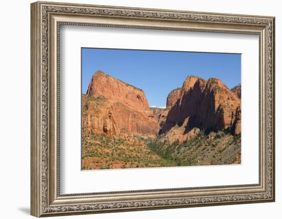 Kolob Canyons, Zion National Park, Utah, United States of America, North America-Gary Cook-Framed Photographic Print