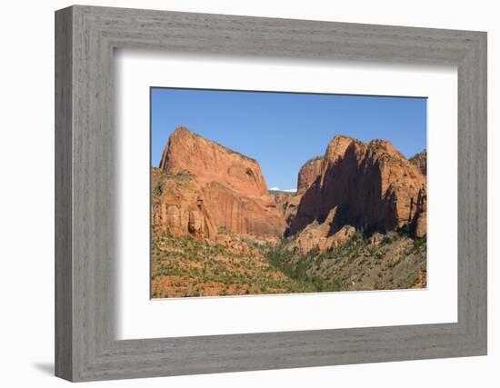 Kolob Canyons, Zion National Park, Utah, United States of America, North America-Gary Cook-Framed Photographic Print