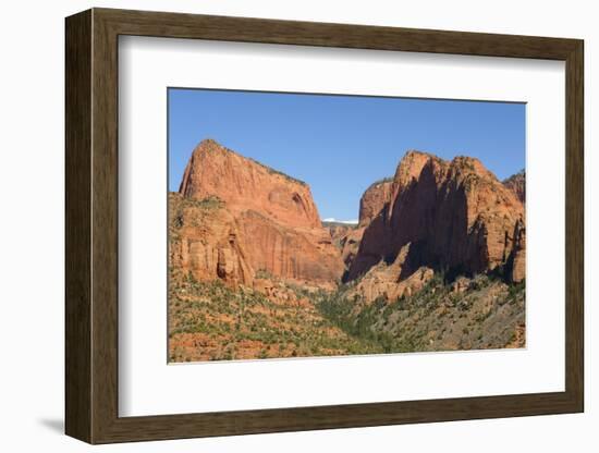 Kolob Canyons, Zion National Park, Utah, United States of America, North America-Gary Cook-Framed Photographic Print