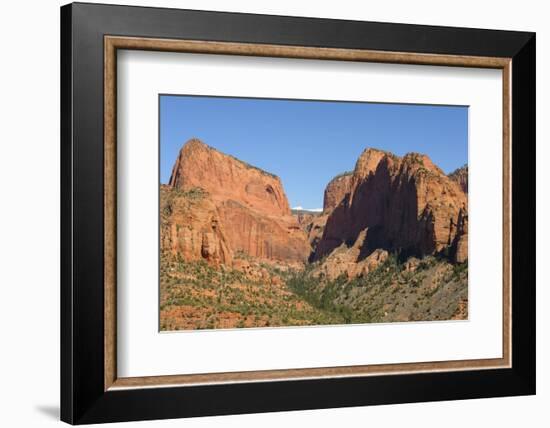 Kolob Canyons, Zion National Park, Utah, United States of America, North America-Gary Cook-Framed Photographic Print