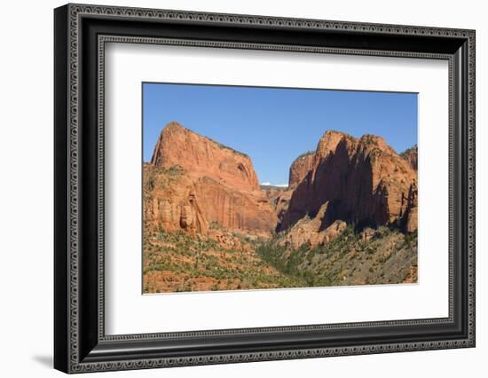 Kolob Canyons, Zion National Park, Utah, United States of America, North America-Gary Cook-Framed Photographic Print