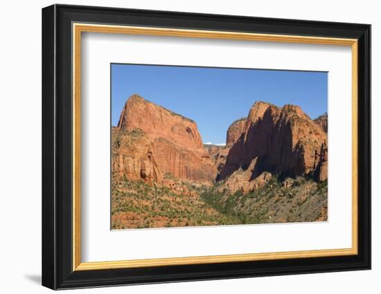 Kolob Canyons, Zion National Park, Utah, United States of America, North America-Gary Cook-Framed Photographic Print