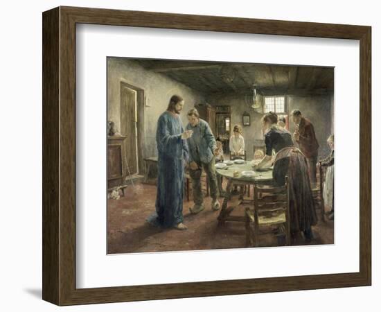 Komm Herr Jesu, Sei Unser Gast, 1885-Fritz von Uhde-Framed Giclee Print