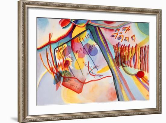 Komposition, c.1911-Wassily Kandinsky-Framed Art Print