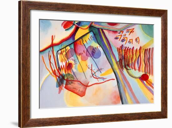 Komposition, c.1911-Wassily Kandinsky-Framed Art Print