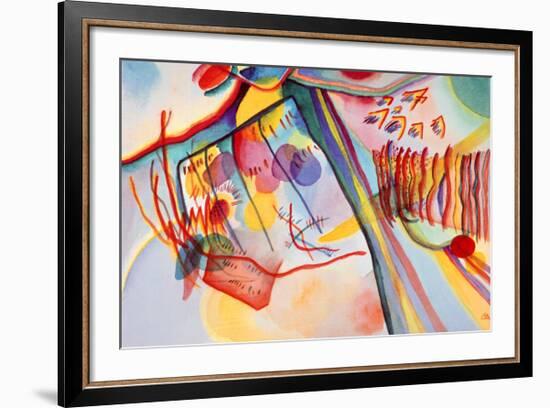 Komposition, c.1911-Wassily Kandinsky-Framed Art Print