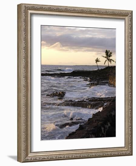 Kona Coastline, Island of Hawaii, USA-Savanah Stewart-Framed Photographic Print