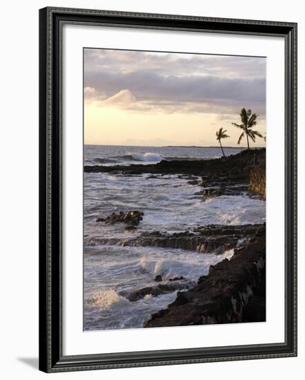 Kona Coastline, Island of Hawaii, USA-Savanah Stewart-Framed Photographic Print