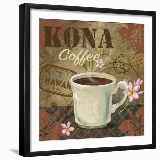 Kona Coffee-Fiona Stokes-Gilbert-Framed Premium Giclee Print