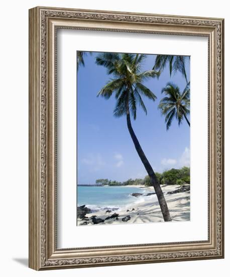 Kona State Beach, Island of Hawaii (Big Island), Hawaii, USA-Ethel Davies-Framed Photographic Print