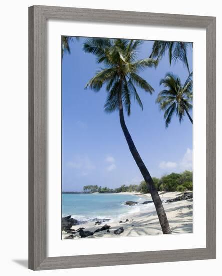 Kona State Beach, Island of Hawaii (Big Island), Hawaii, USA-Ethel Davies-Framed Photographic Print