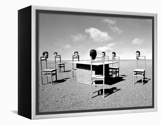 Konferenzen 6, 2015-Jaschi Klein-Framed Premier Image Canvas