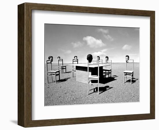 Konferenzen 6, 2015-Jaschi Klein-Framed Photographic Print