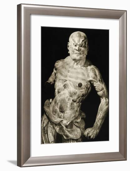 Kongo Rikishi, from the Early Kamakura Period, Kofukuji, Japan-null-Framed Photographic Print