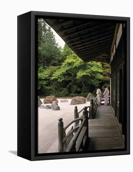 Kongobuji, Mt. Koya Monastery, Koya San, Japan-Demetrio Carrasco-Framed Premier Image Canvas