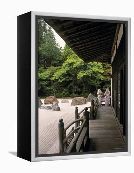 Kongobuji, Mt. Koya Monastery, Koya San, Japan-Demetrio Carrasco-Framed Premier Image Canvas