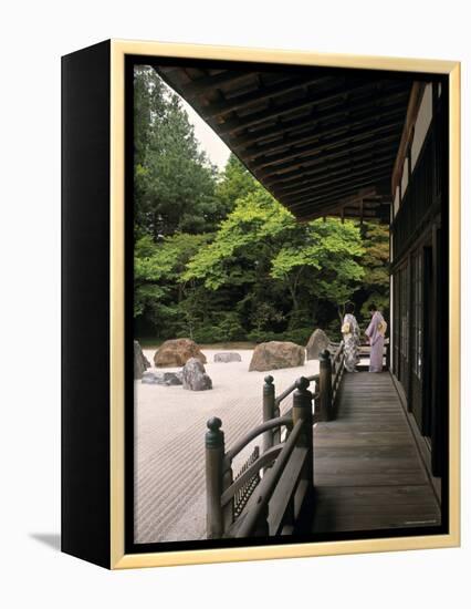 Kongobuji, Mt. Koya Monastery, Koya San, Japan-Demetrio Carrasco-Framed Premier Image Canvas