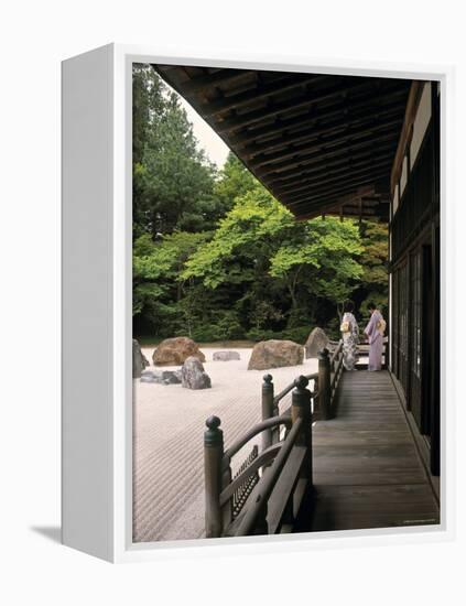 Kongobuji, Mt. Koya Monastery, Koya San, Japan-Demetrio Carrasco-Framed Premier Image Canvas