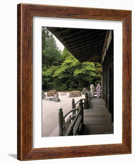 Kongobuji, Mt. Koya Monastery, Koya San, Japan-Demetrio Carrasco-Framed Photographic Print