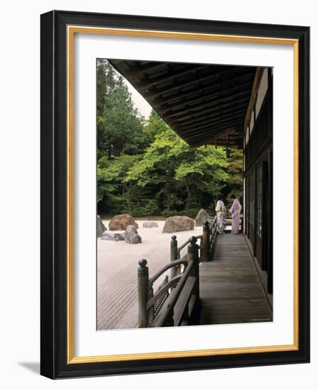 Kongobuji, Mt. Koya Monastery, Koya San, Japan-Demetrio Carrasco-Framed Photographic Print