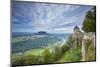 Konnigstein Fortress and Elbe River, Saxon Switzerland National Park, Saxony, Germany-Jon Arnold-Mounted Photographic Print